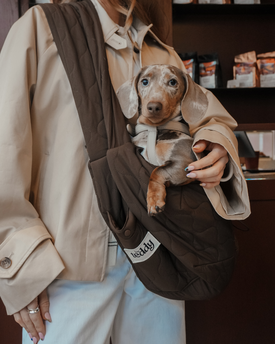 Chocolate | The Quilted Sling