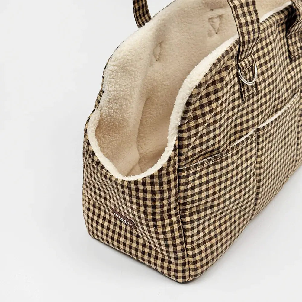 Dog Carrier - Cotswold Check