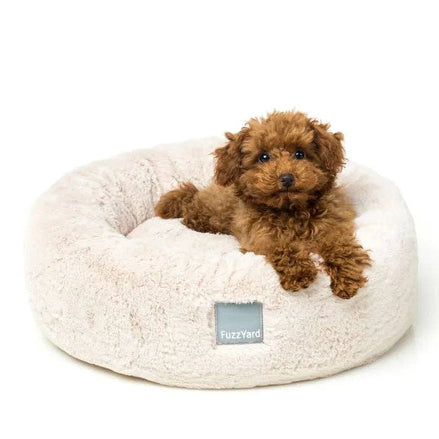Dreameazzzy Cuddler Bed - Winter Cream: Small / Size