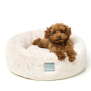 Dreameazzzy Cuddler Bed - Winter Cream: Medium / Size