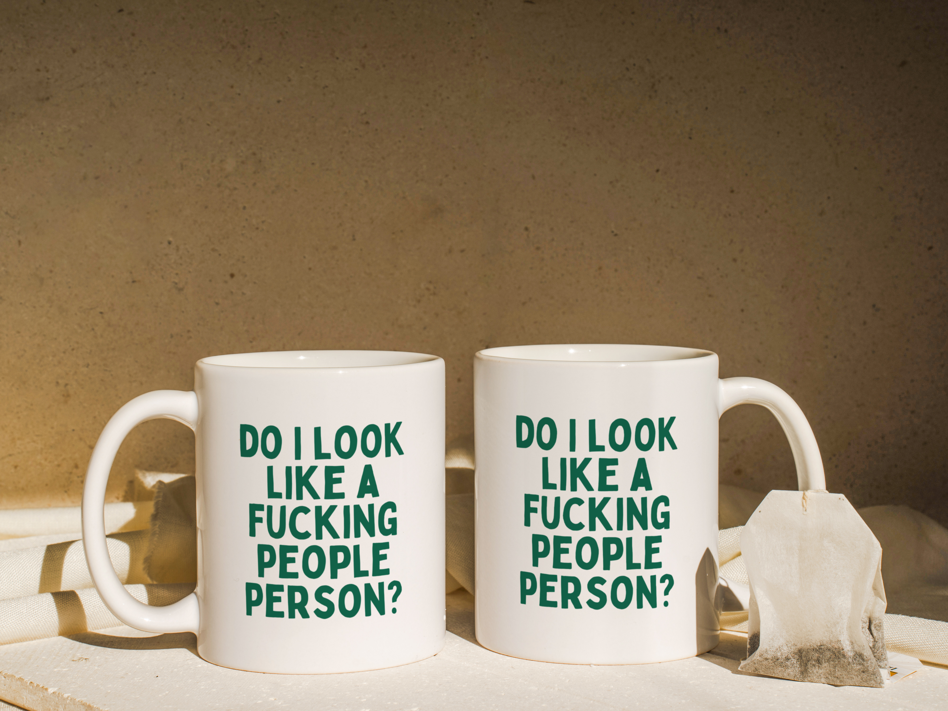 Do I Look Like A Fucking People Person | Mug: Pine / 11oz Ceramic