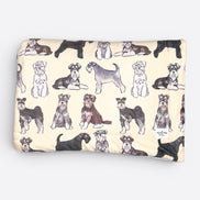 Schnauzer Dog Blanket
