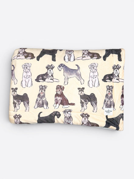 Schnauzer Dog Blanket