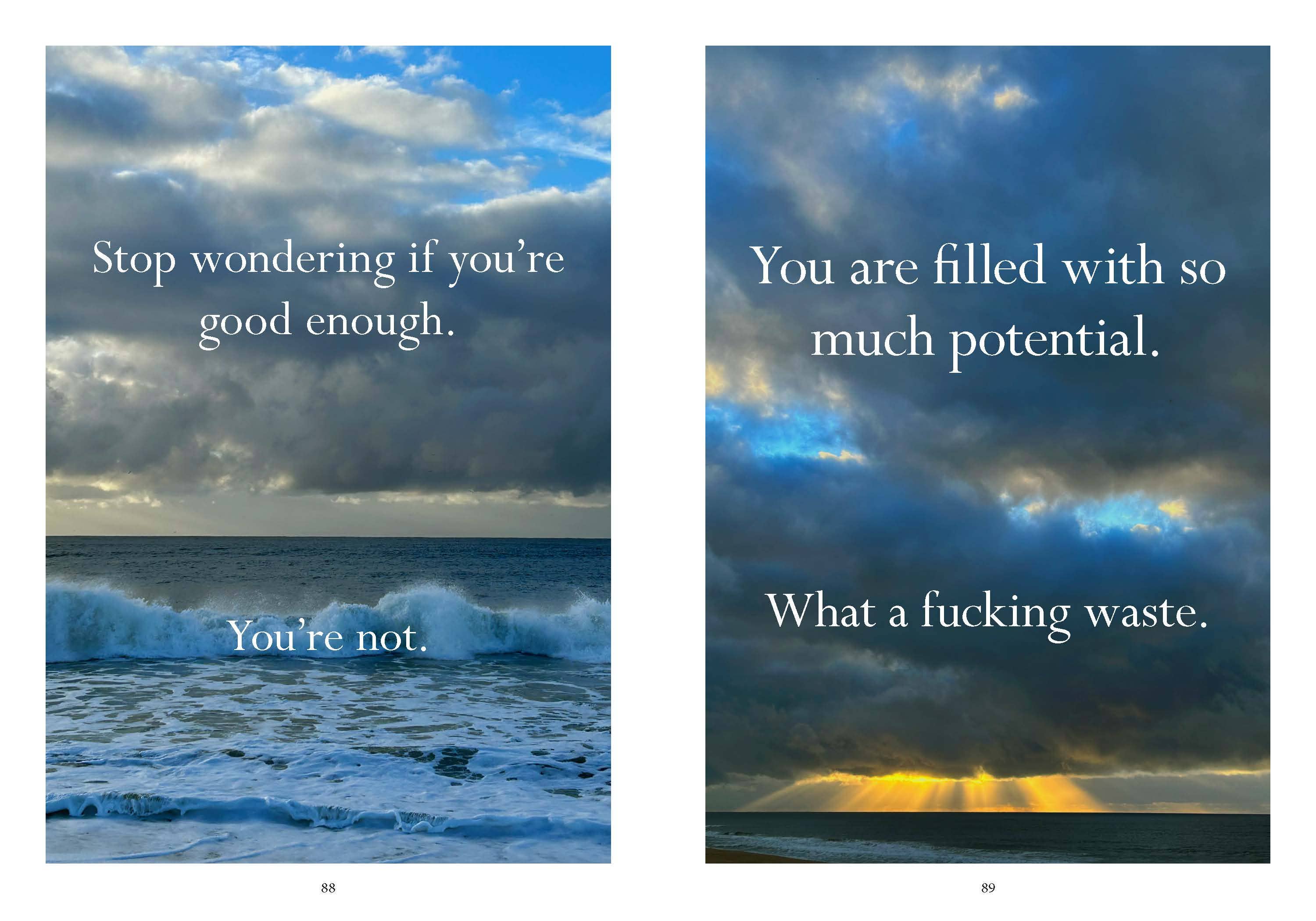 Sorry in advance for making things weird. - A Disappointing Affirmations Collection (Hardback)