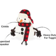 Home for Holiday - Snowman - Blizzard Buddy- Christmas - Dog Toys: Wholesale