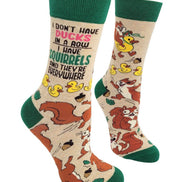 I Don't Have Ducks in a Row... Women's Crew Socks