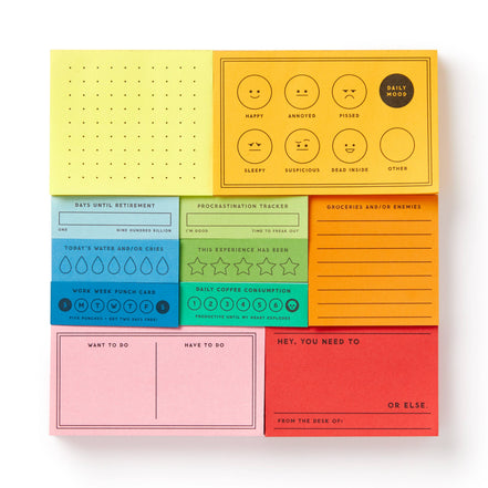 I've Got A Few Notes Tear-off Notepad Set (Notebook/Sketchbook)