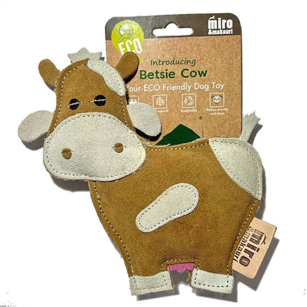 Eco Dog Toys By Miro & Makauri - Betsie Cow.: Betsie