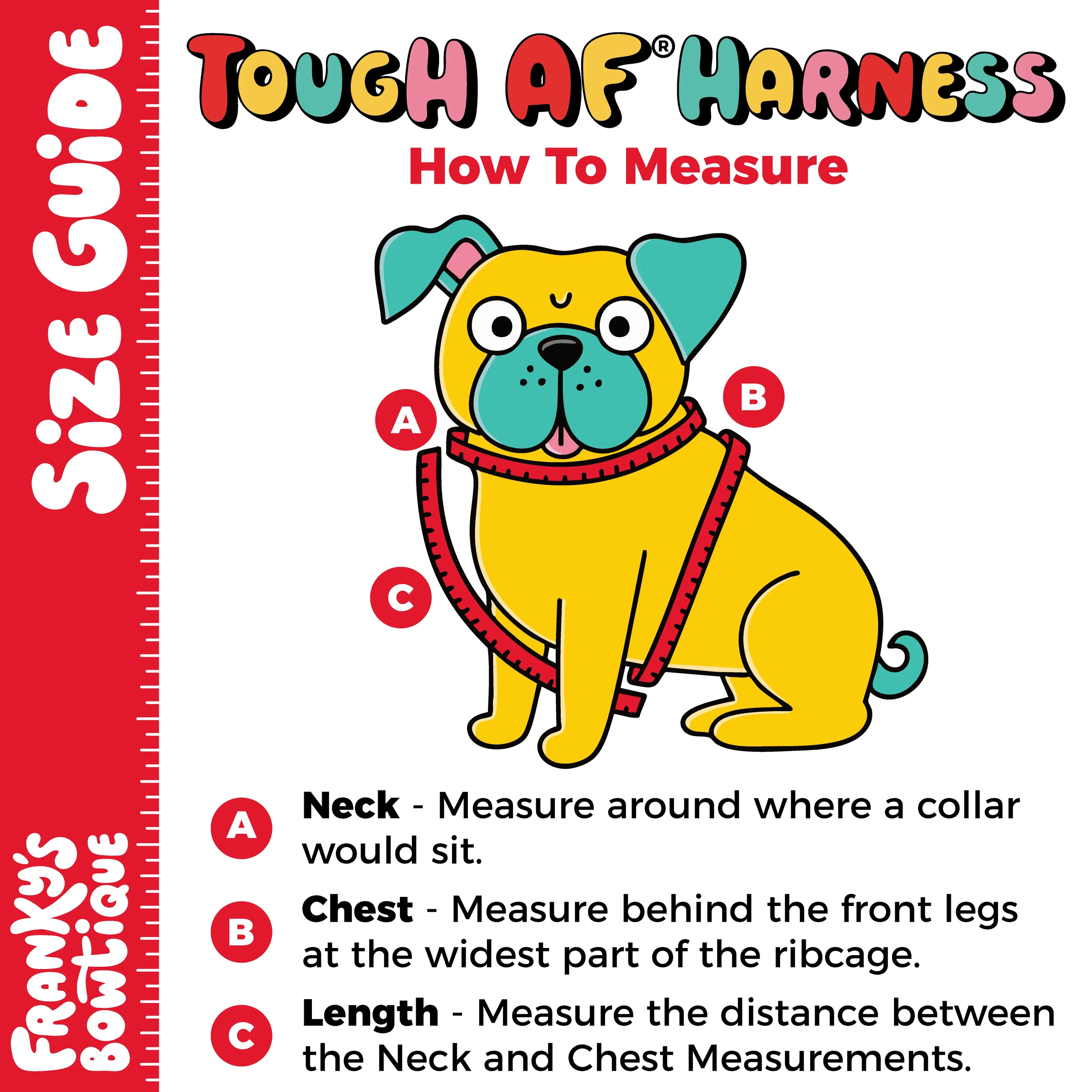 Tough AF® Harness - Here to fuck shit up