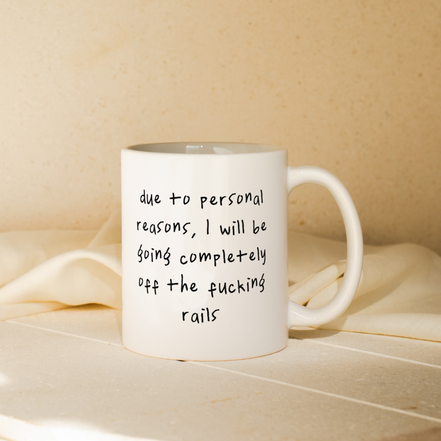 Due To Personal Reasons | Mug: Black / 11oz Ceramic