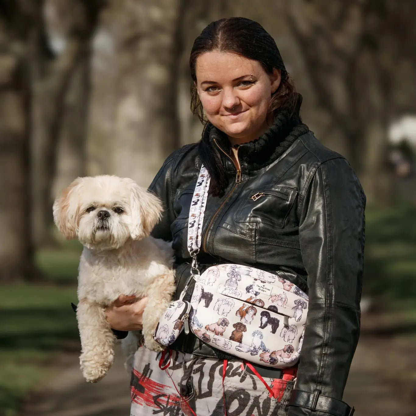 The Shih Tzu Dog Walking Bag