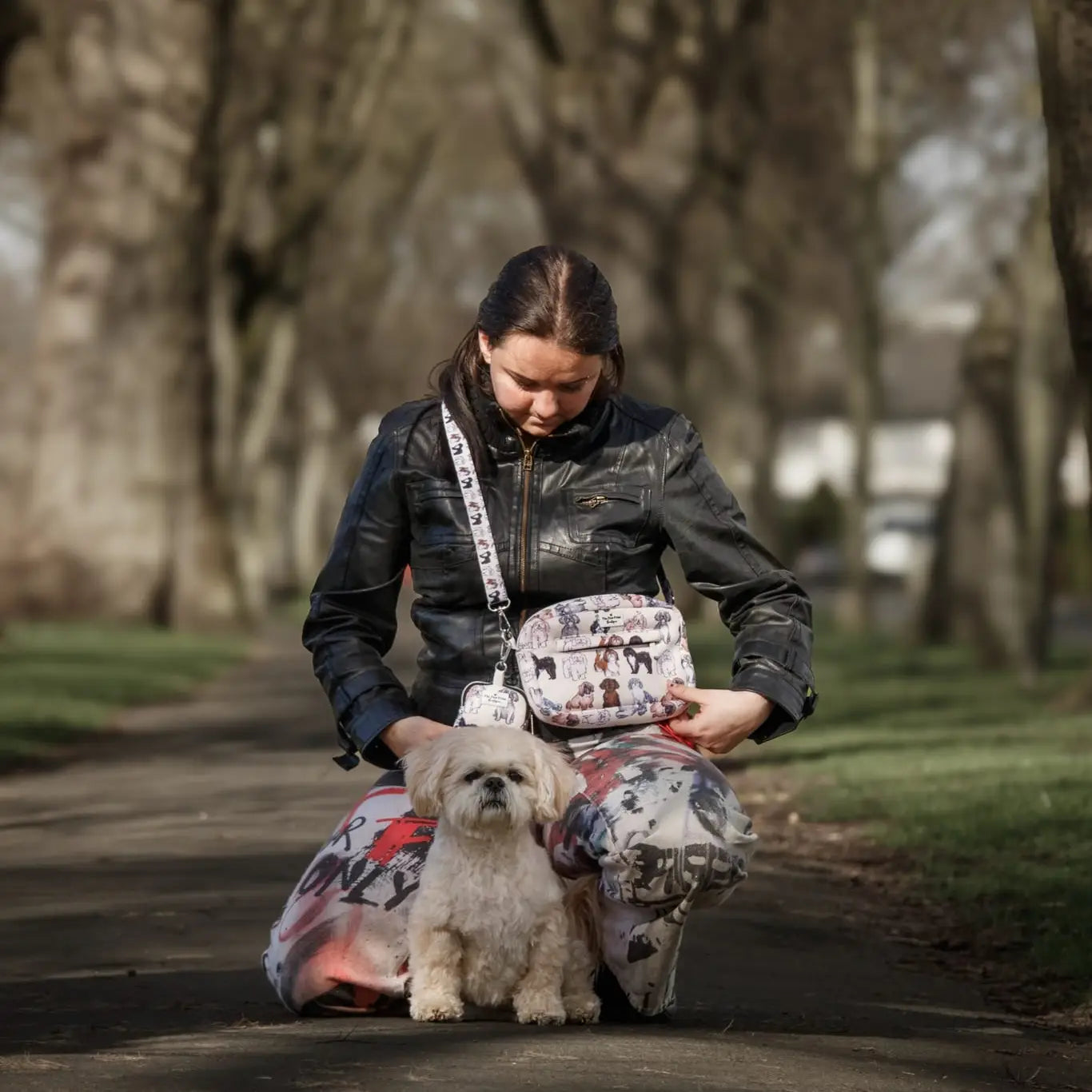 The Shih Tzu Dog Walking Bag